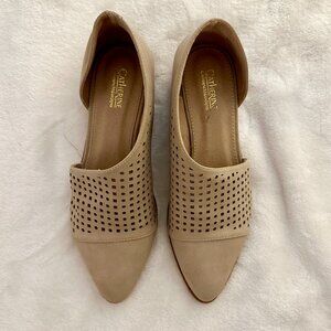 Catherine Malandrino - Roffee Perforated D'orsay Flats, Size 9
